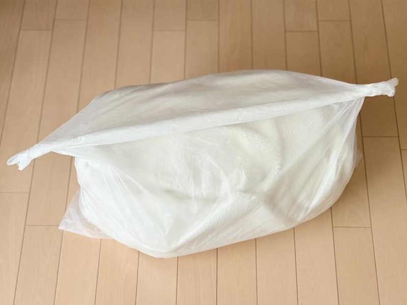 画像1: 袋の口にすき間ができにくい 「折りたたみ結び」のやり方