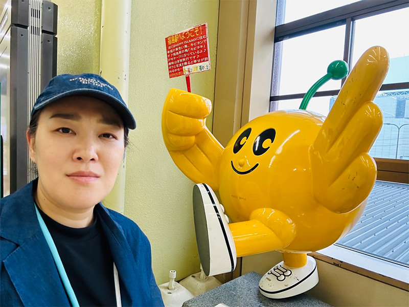 画像1: 福島駅へようこそ!大好きな「キビタン」はどこ?