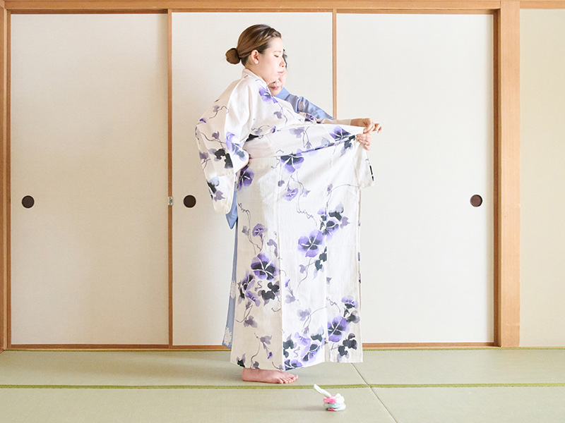 画像2: 裾の位置を決める