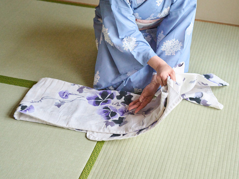 画像8: 上半分をたたむ