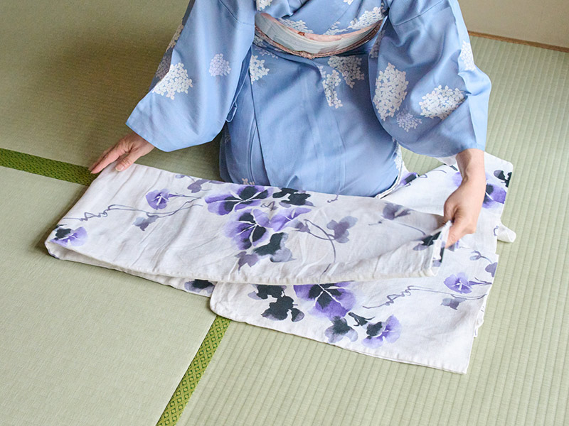 画像7: 上半分をたたむ