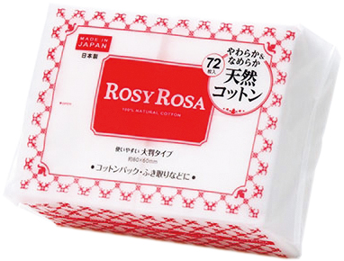 画像: ロージーローザ 大きめコットン72枚入り