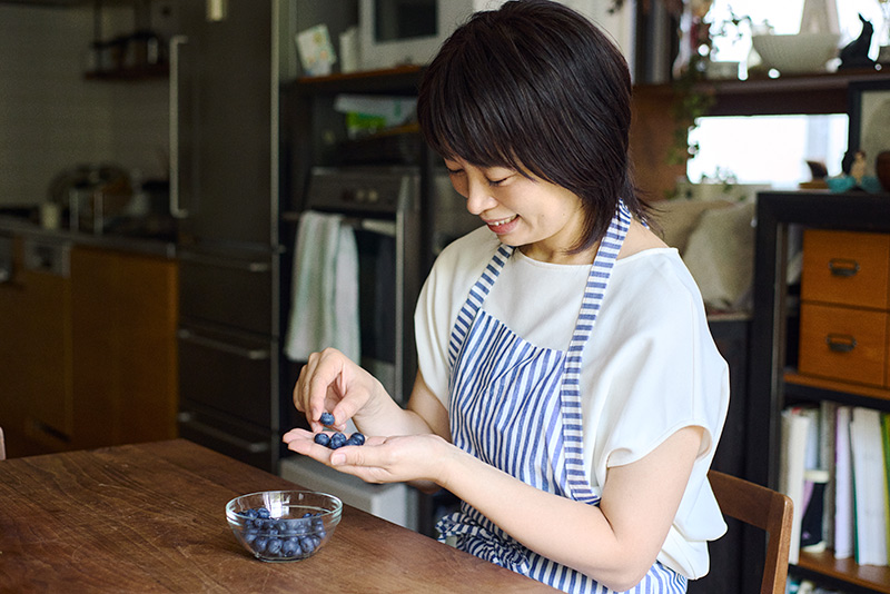 画像: 「旬のフレッシュなブルーベリーのおいしさを、ぜひみなさんにも味わってほしいです」