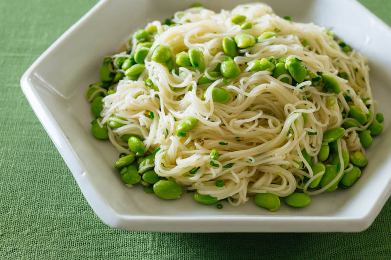 画像: 枝豆ソーメンチャンプルのつくり方