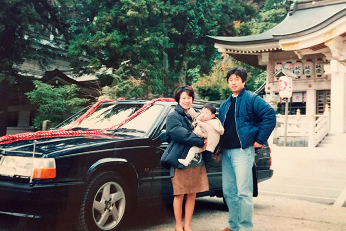 画像: ドイツや北欧の建築に惚れ込んでいた父。愛車は、「とても頑丈で乗っている家族を守れる」といって選んだ、北欧生まれのボルボだった