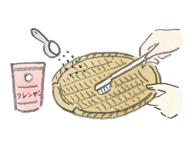 画像: 竹ざるを状態よく長く使うコツ