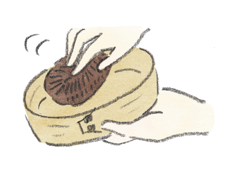 画像: 曲げわっぱのふだんのお手入れ法