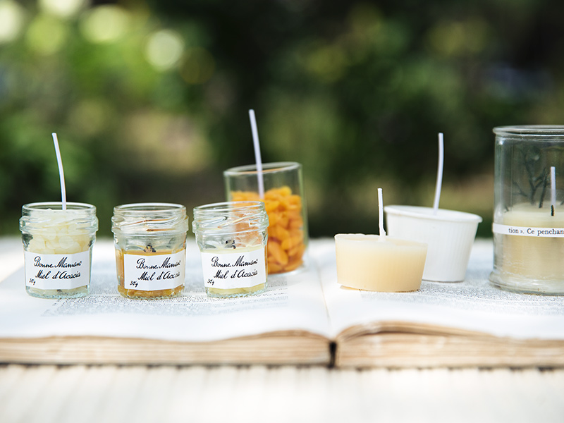 画像: みつろうで楽しむ キャンドルのつくり方