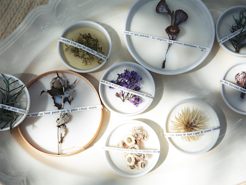 画像: みつろうで楽しむ サシェのつくり方