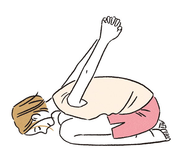 画像: 気持ちよく伸びるところでOK