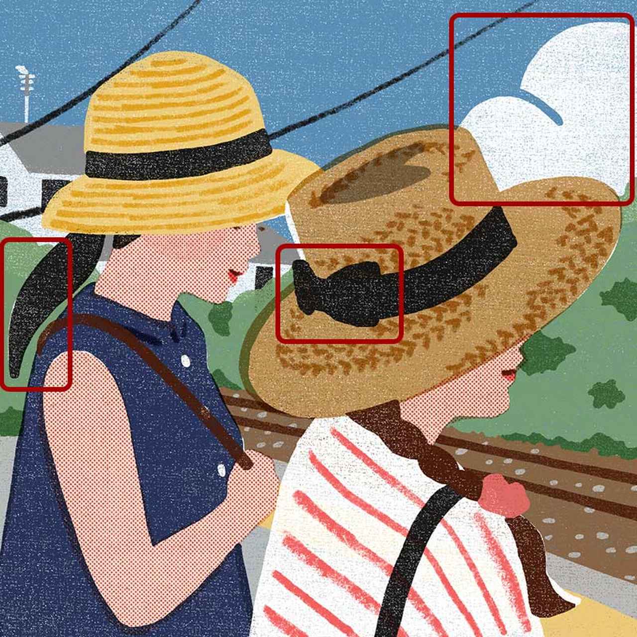 画像3: 3つのまちがいを探してください