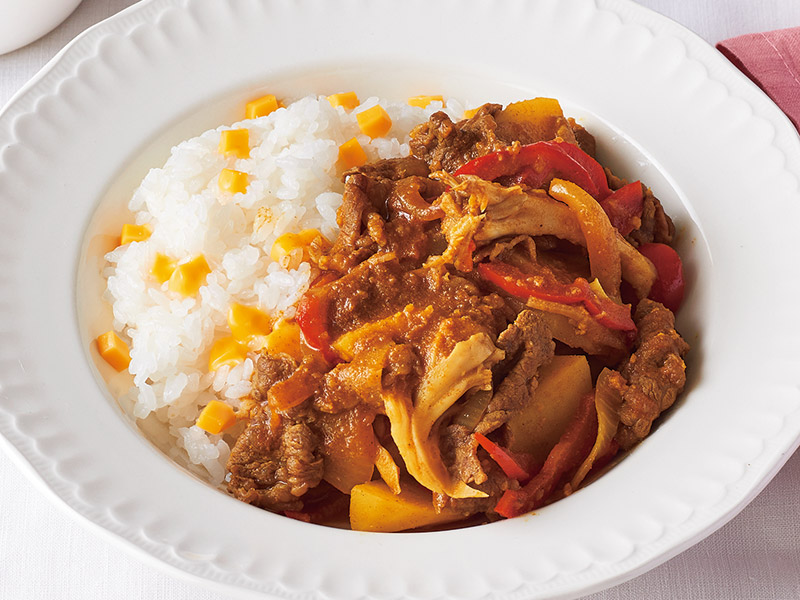 画像: 貧血予防にいい夜ごはん 牛肉カレーのつくり方