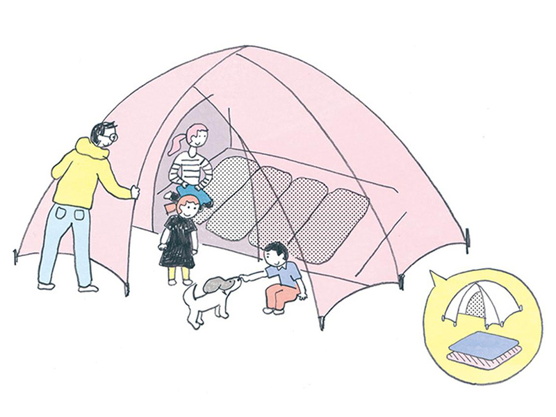 防災のための「車中泊、テント泊」のすすめ。いまこそ考えたい“在宅避難”｜いざというときの防災ノウハウ
