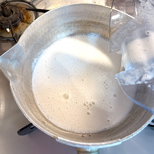 画像2: 秋の始まりに「れんこんの豆乳ポタージュ」のつくり方。乾燥してくる季節にうれしい‟体を潤すスープ”｜荒木典子の“旬のおつゆ”