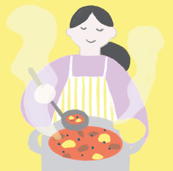 画像: 休み方 創作を楽しむ