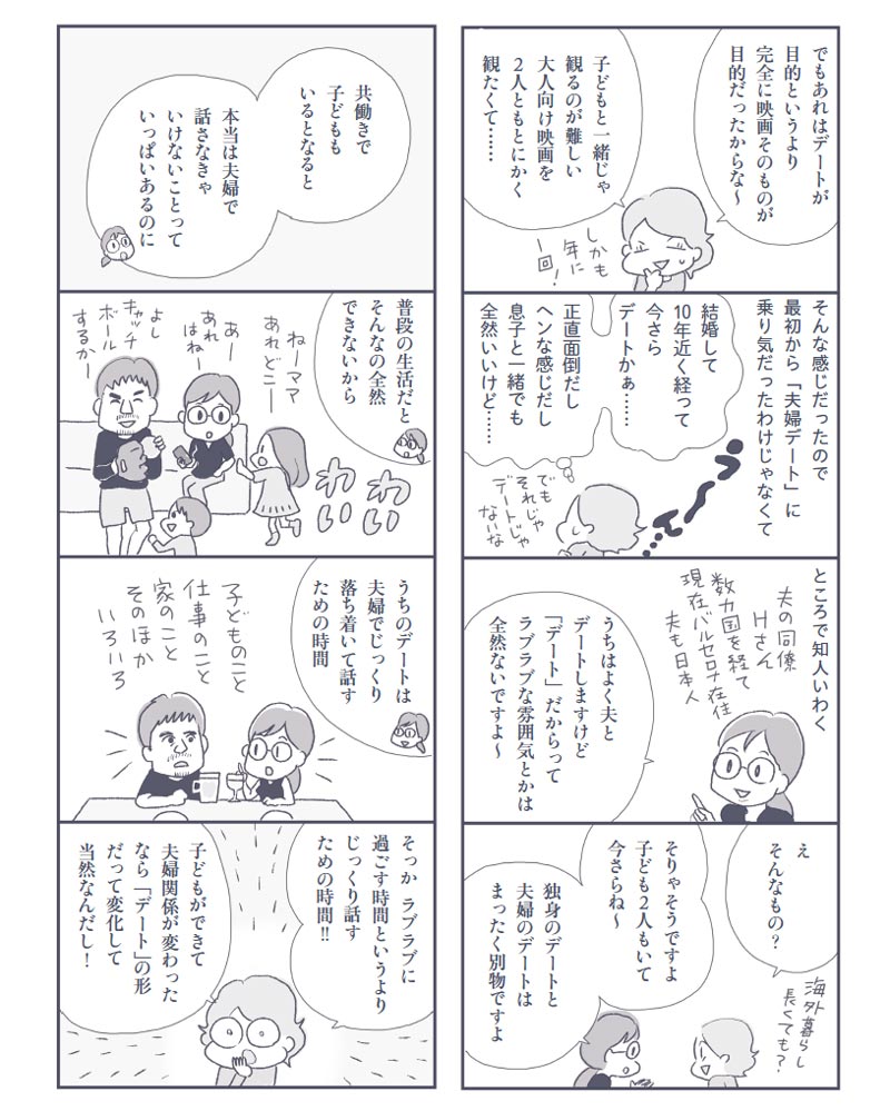 画像2: 「夫婦デート」でお互いの状況を知る