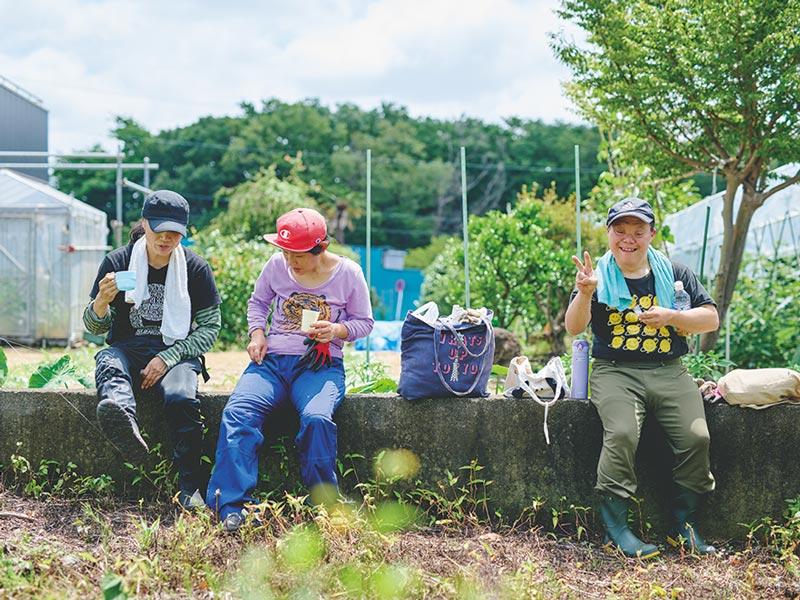 画像: 「もちつもたれつ」地域とつながる場所