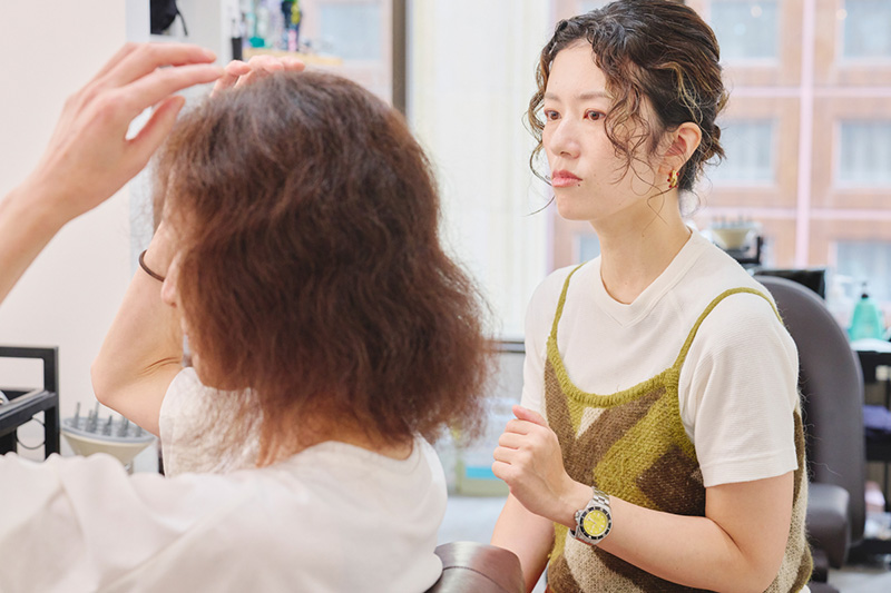 画像2: カウンセリングスタート 憧れは、女性らしいショートヘア。自分に似合う髪型を手に入れたい！