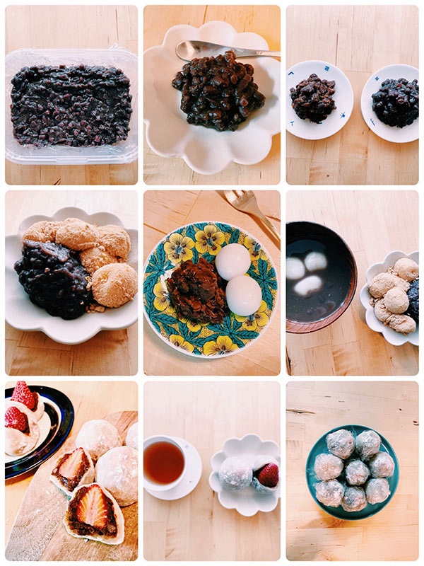 画像: chikaさん流 自家製あんこの楽しみ方