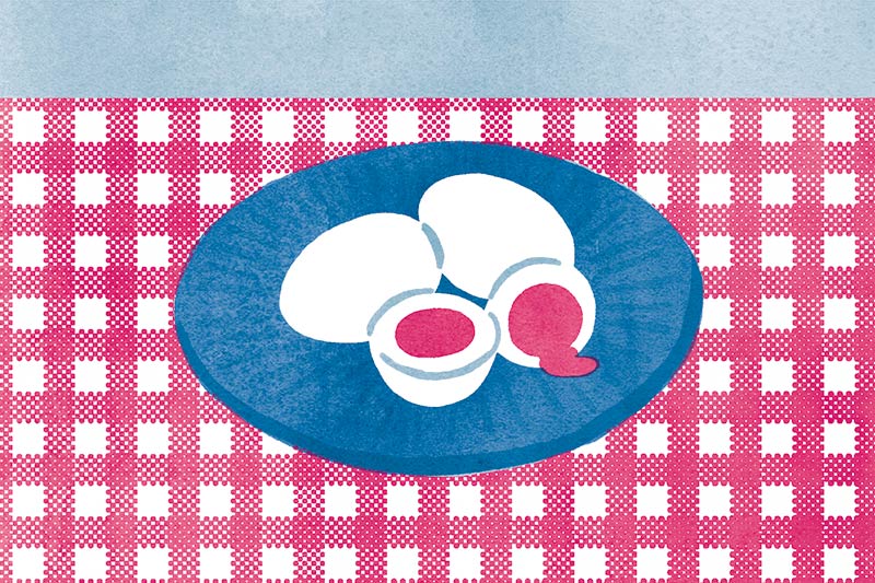 画像: 4.半熟卵を1日2〜3個食べる