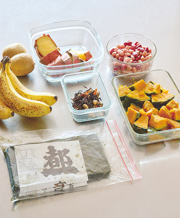 画像: とにかく多種類の食材を食べる