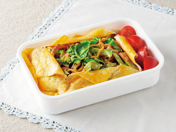 画像: 「焼きそば弁当」のつくり方