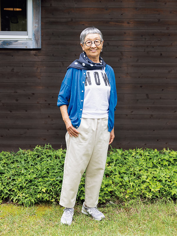 画像: 〈春のコーデ〉 ラフな重ね着にエレガンスをひとさじ