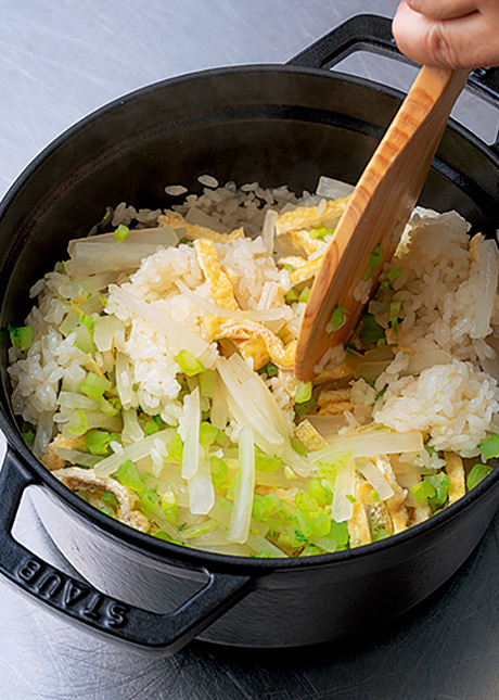 画像2: とっておきのだしごはん「大根ご飯」のつくり方。だしを含んだ大根が絶品!少量でさっとつくれる“飲みきりだし”でかんたんに/料理家・吉田麻子さん