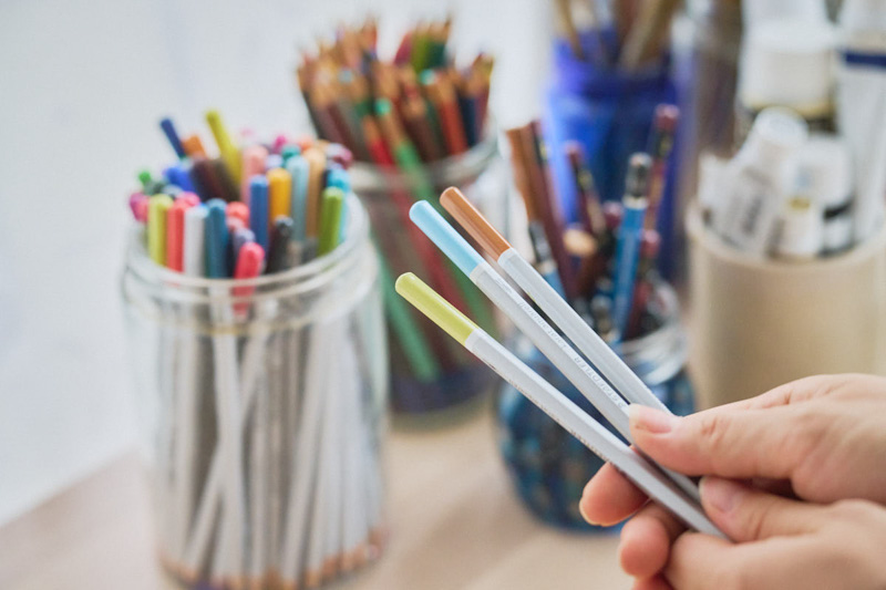 画像3: 築50年「賃貸の古民家」をDIYで改造、職住一体のアトリエに。テキスタイルデザイナーの“ものづくりの現場”を拝見/Canako Inoue・井上加奈子さん