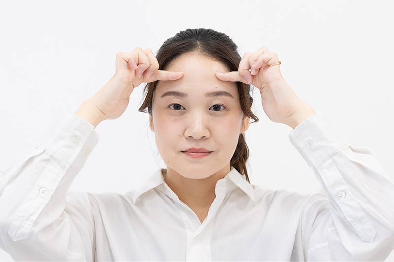 画像: おでこの横ジワ対策に効果的 「目まわりの筋肉トレーニング」