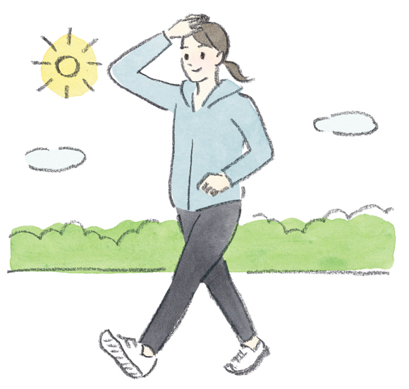 画像: 日光をよく浴びる