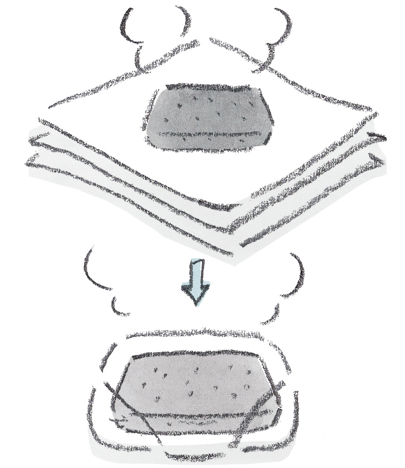 画像: こんにゃく湿布