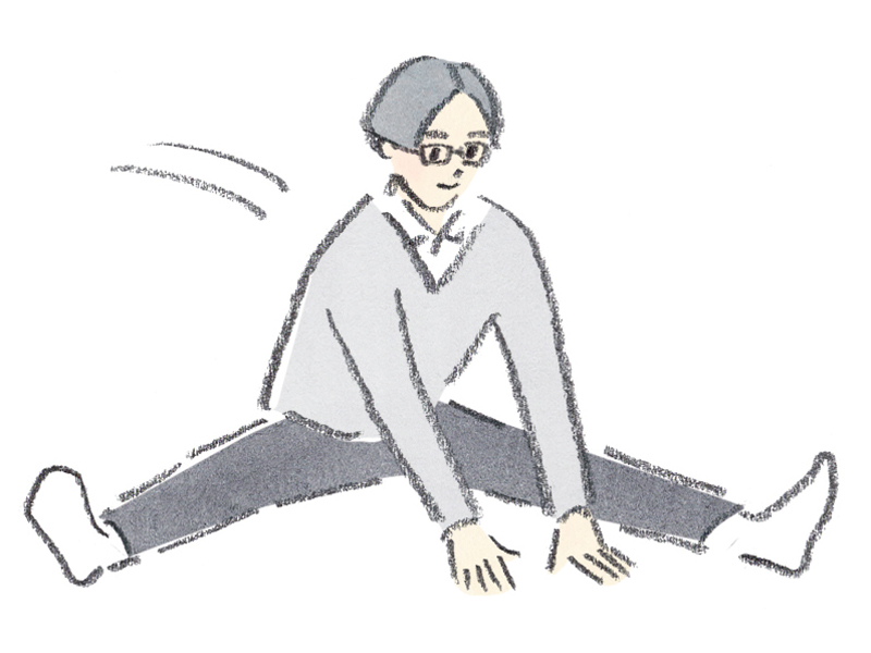 画像: 適度に運動する