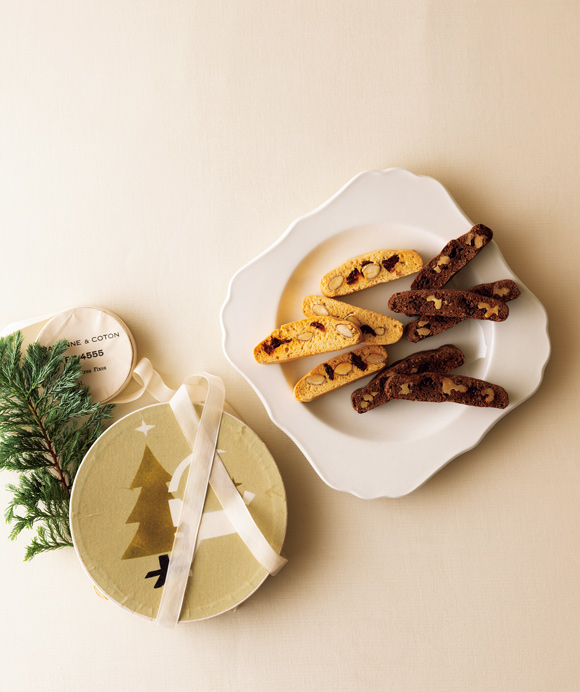 画像: 「ビスコッティー2種（プレーン・ココア）」のつくり方