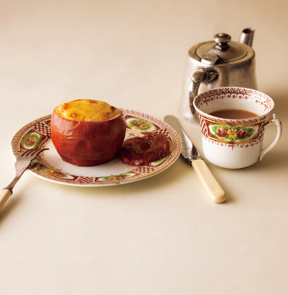 画像: 「焼きりんごプリン」のつくり方