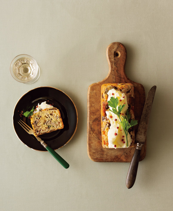 画像: 「きのこのケークサレ」のつくり方