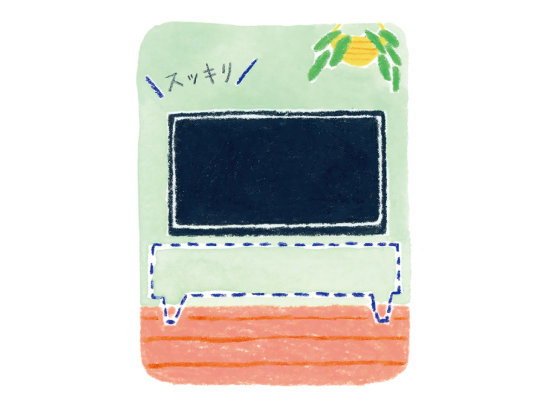 画像: 散らからない仕組み 01 大型家具や収納を見直してみる