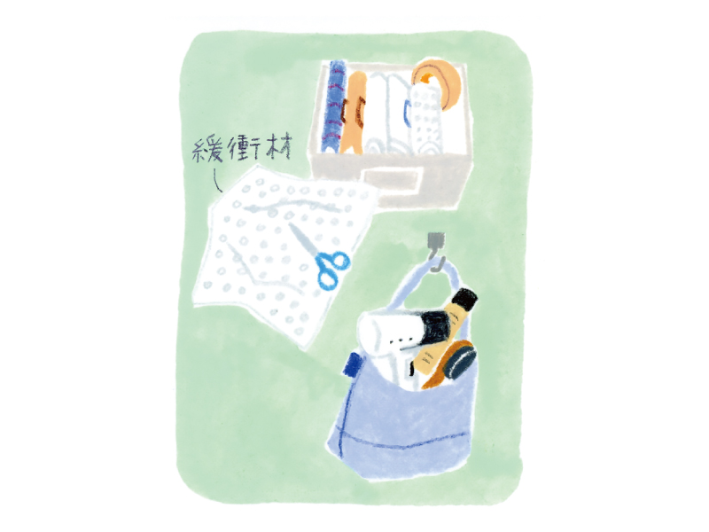 画像: 散らからない仕組み 03 使うものはセットで収納