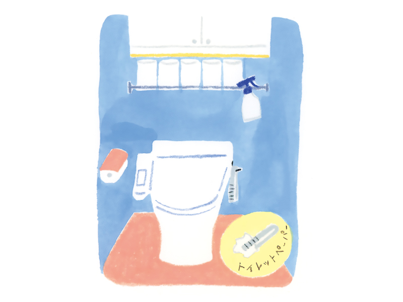画像: 掃除しやすい仕組み 03 トイレ掃除にトイレブラシは使わない