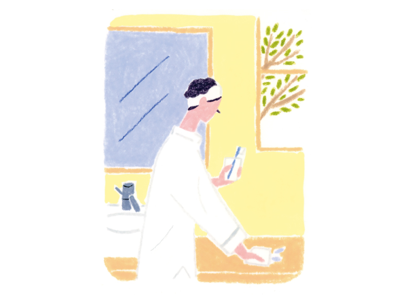 画像: きれいをキープするアイデア 01 ついで掃除でわざわざ掃除をなくす