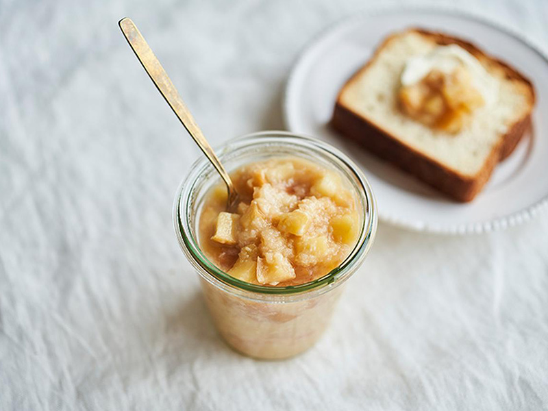 画像: お砂糖なし 「甘酒りんごジャム」のつくり方|榎本美沙さん