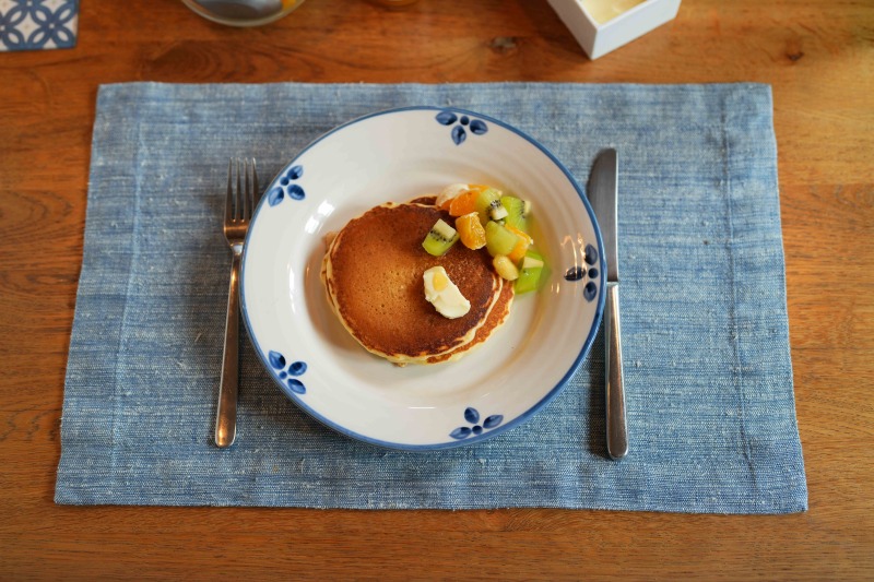 画像: 前日に材料を混ぜておけば、翌朝、簡単 タニア流 休日のブランチパンケーキのつくり方