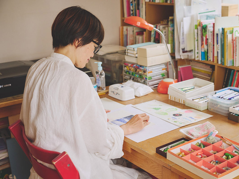 画像: 1日30分ほどで、そのときに描きたいと思ったものを。無理せず、自分にとって楽なペースでつづけて