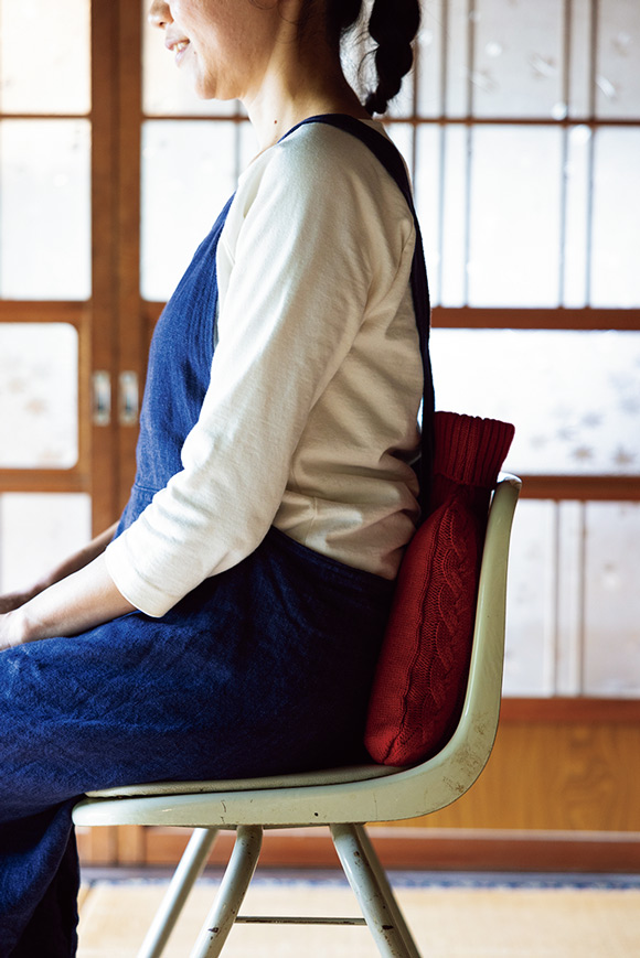 画像: 湯たんぽをフル活用