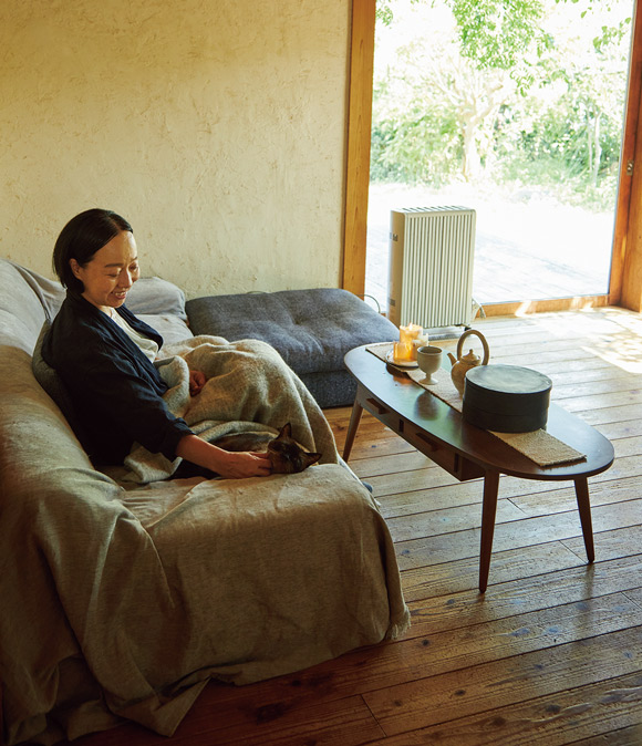 画像: 室温を上げる