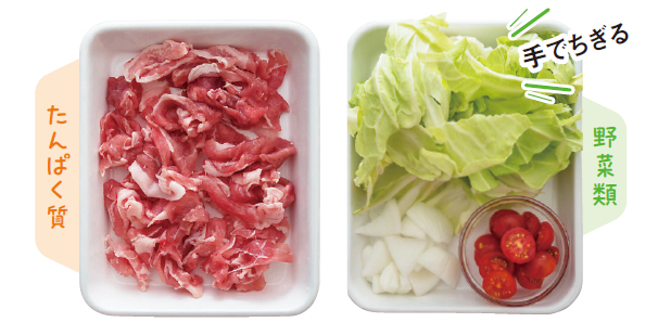 画像: 材料（2～3人分）