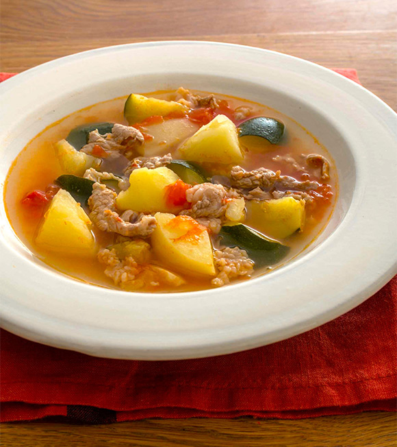 画像: 「トマトのじゃがいもスープ」のつくり方