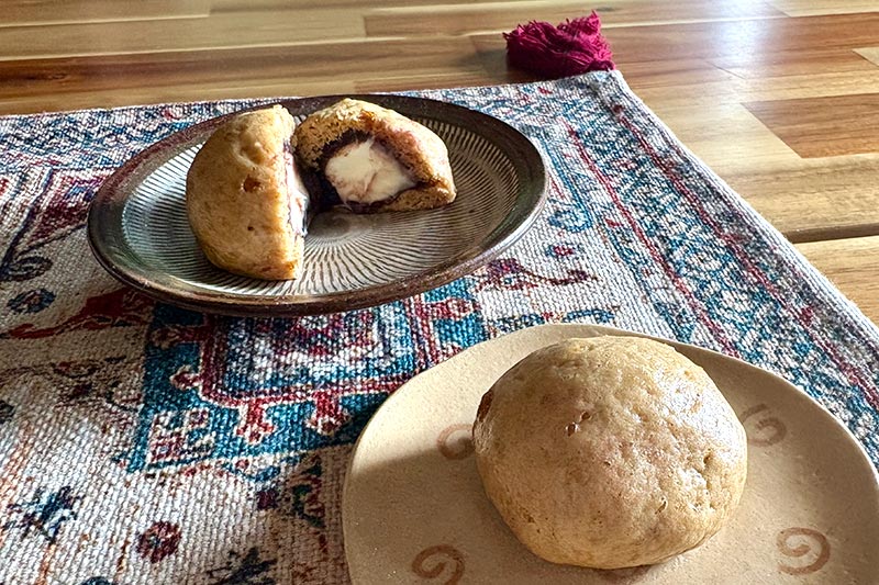 画像: 「黒糖まんじゅう」のつくり方