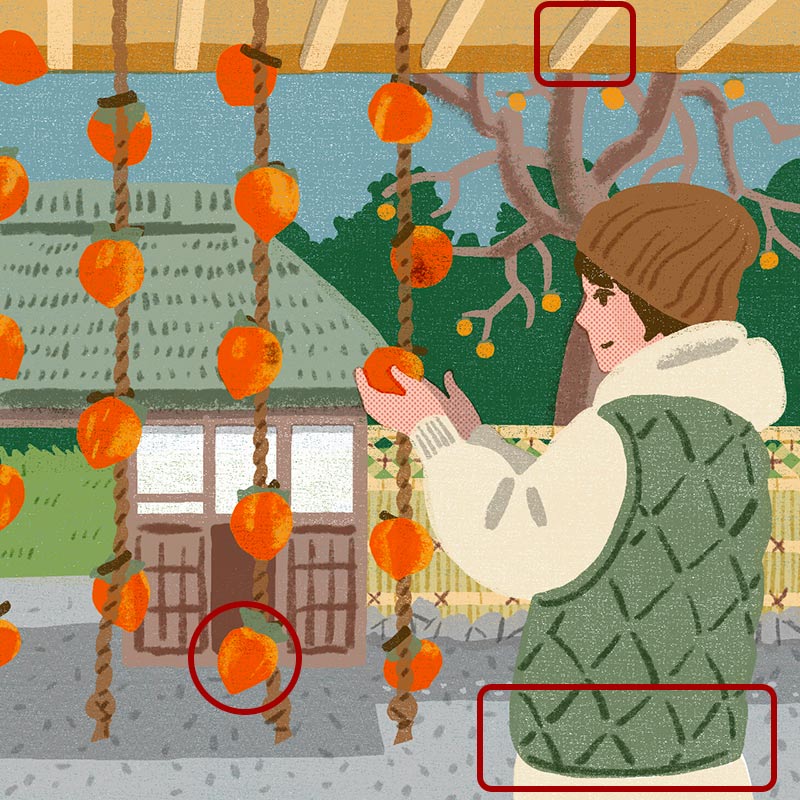 画像3: 3つのまちがいを探してください