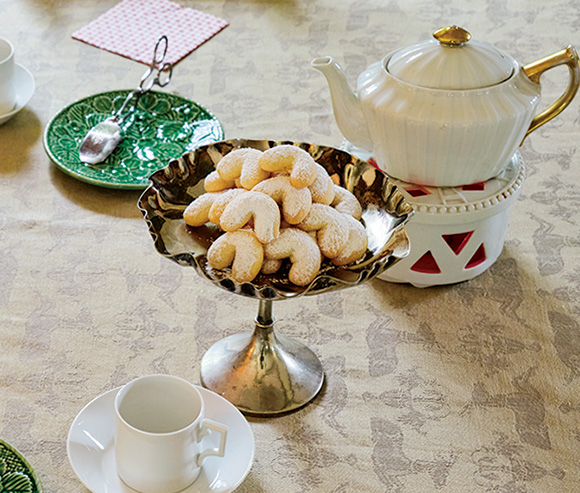 画像: バニラ風味の三日月クッキーのつくり方